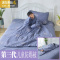 懒人被子春秋带袖空调被睡袋大人加厚保暖学生宿舍单人儿童防踢被 三维工匠
