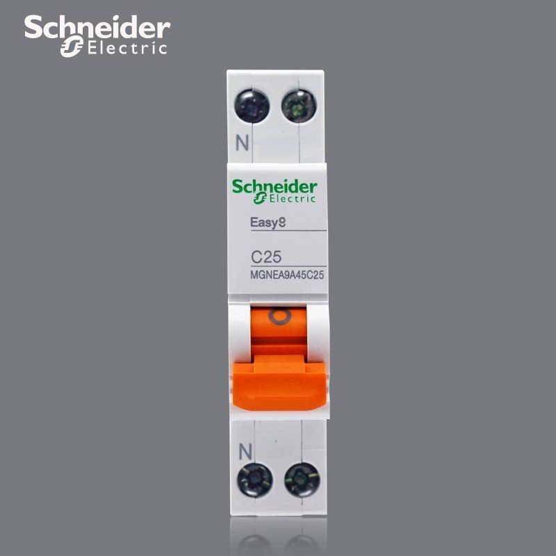 施耐德电气(Schneider Electric)家用空开E9系列 1P+N 双进双出 DPN25A