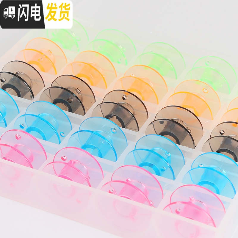 三维工匠电动缝纫机底线圈梭芯老式缝纫配件塑料工具轴家用平车衣绣花辅料 缝纫机工具套装高清大图