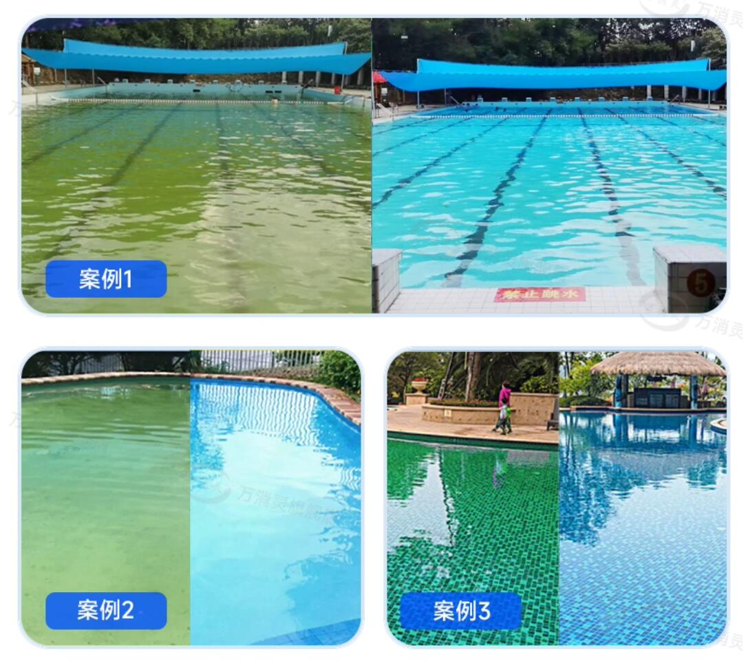 万消灵PH降低剂酸粉酸碱度调节剂泳池水质酸碱值水处理药剂12瓶/箱高清大图