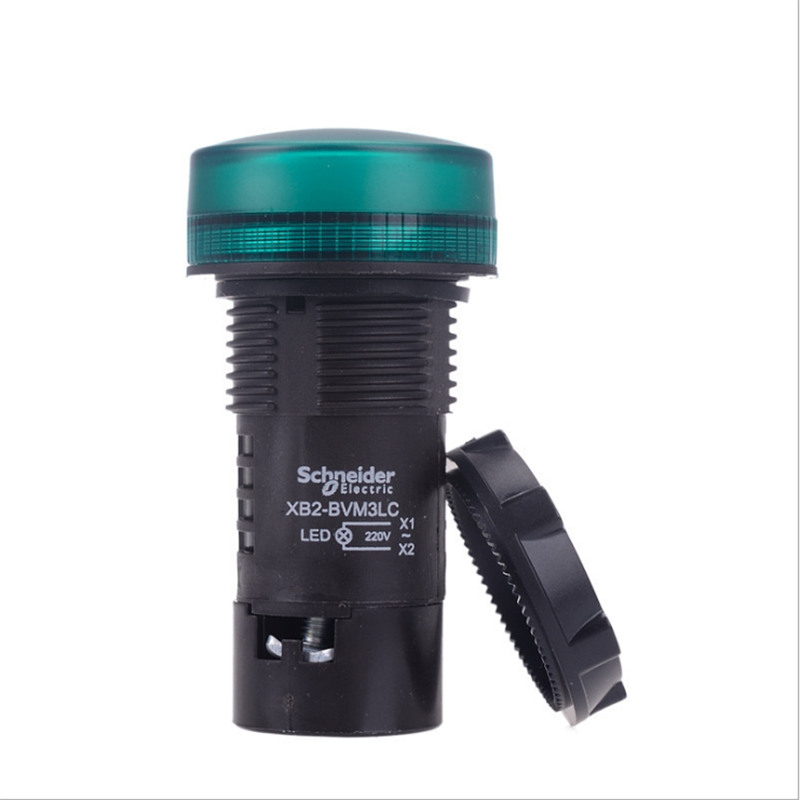 施耐德(Schneider)指示灯 绿色 XA2EVB3LC 24VAC/DC 22MM LED型