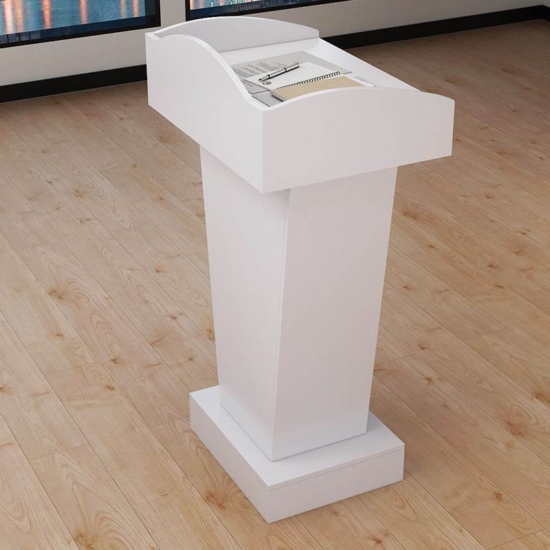 日本进口小讲台桌演讲台教室小型教师讲台简约会议室培训言台