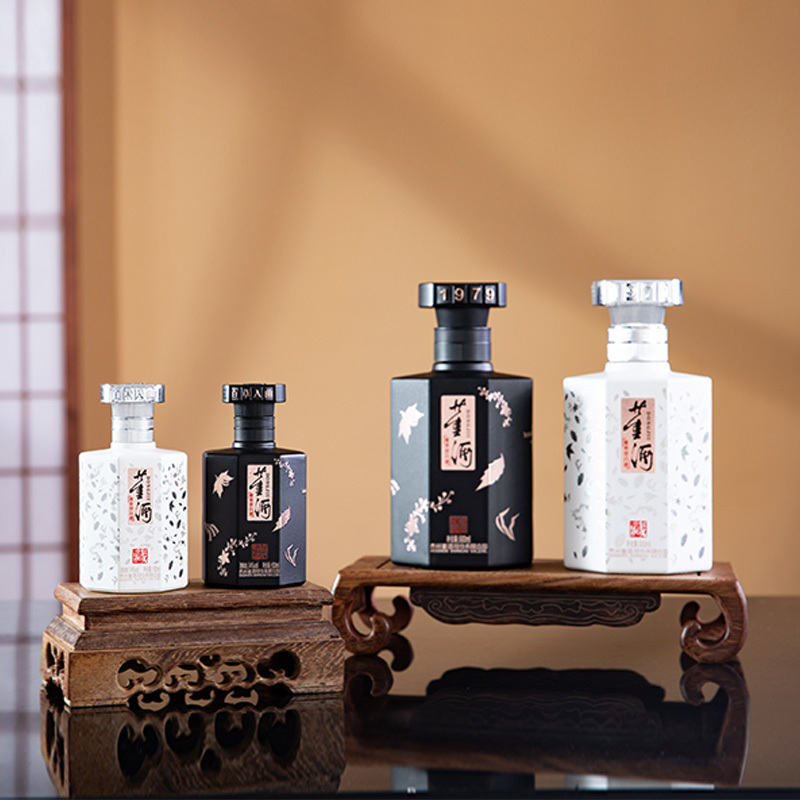 董酒珍藏54度500ml*2 100ml*2礼盒装董香型纯粮固态发酵贵州白酒