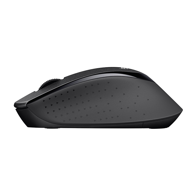 罗技（Logitech）B330 企业版静音无线鼠标办公电脑商用人体工程学超长续航 黑-B2B