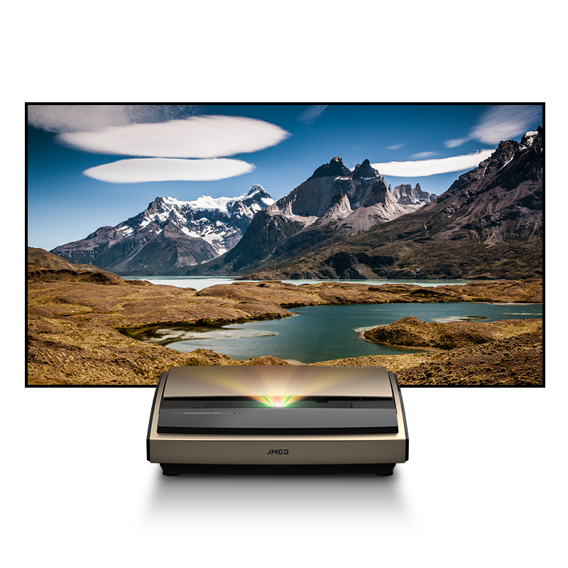 jmgo坚果s3激光电视4k激光投影仪超短焦智能家用家庭影院无屏电视