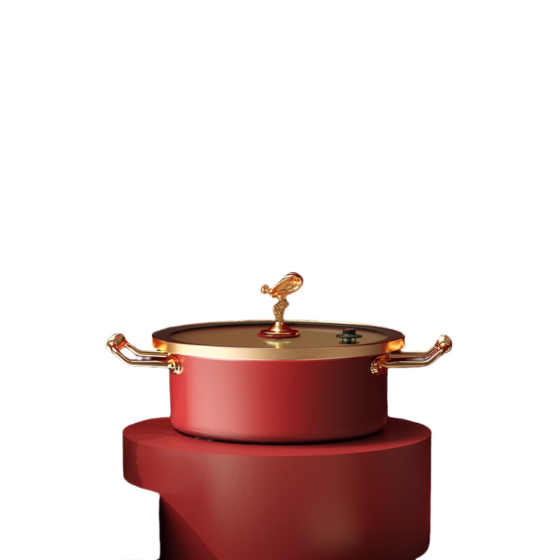 火象劳斯莱斯珐琅微压汤锅HXG-TG308个高清大图