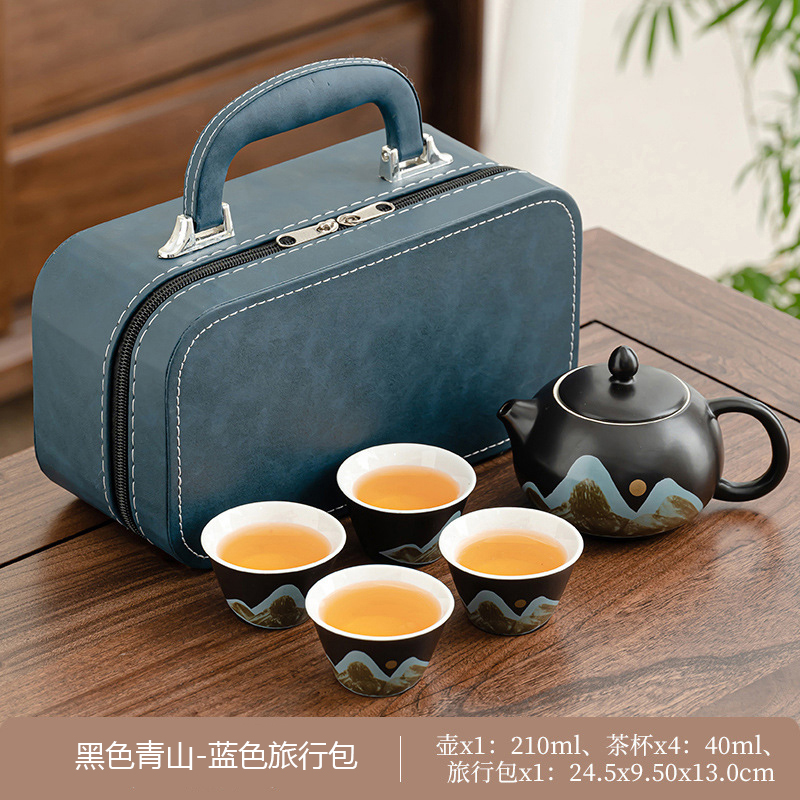 梵澜狸旅行功夫茶具W72 套高清大图