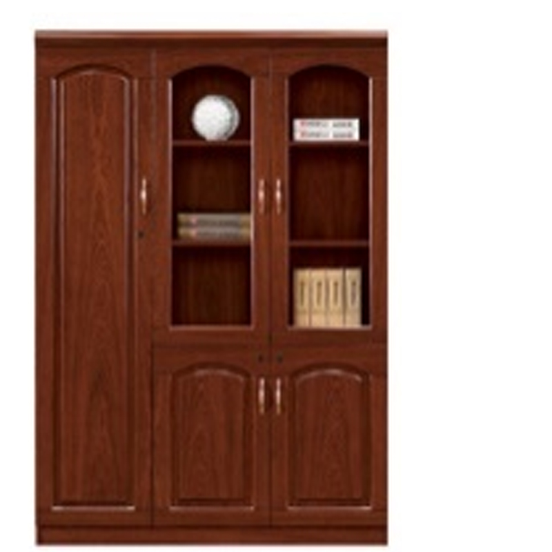 大央文件柜ST-103左 1350W*420D*2000H书架落地置物架客厅家用靠墙收纳柜子储物柜办公室文件柜简易书高清大图