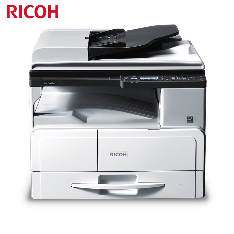 理光(Ricoh) MP2014AD A3黑白数码复合机 打印/复印/扫描(标配输稿器+网卡M16)
