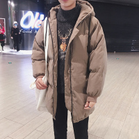 冬季棉服男韩版潮流学生港风中长款面包服冬天外套棉袄子冬装