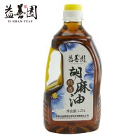 益善园胡麻籽油亚麻籽油 热榨初榨纯香烙饼胡麻油1.25L内蒙特产420ml*3