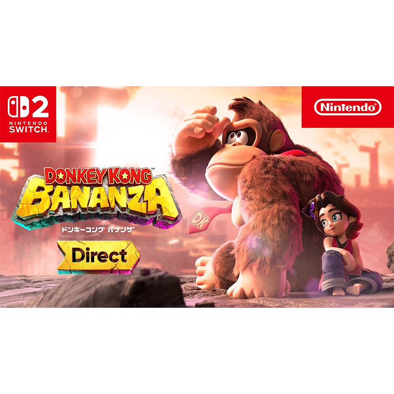 任天堂(Nintendo)Switch2游戏软件 海外版通用 NS2游戏卡带 咚奇刚 蕉力全开(仅支持NS2主机)高清大图