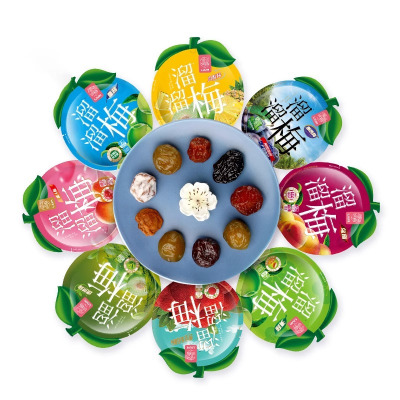 溜溜梅 情人梅+清梅+雪梅 60g*3包