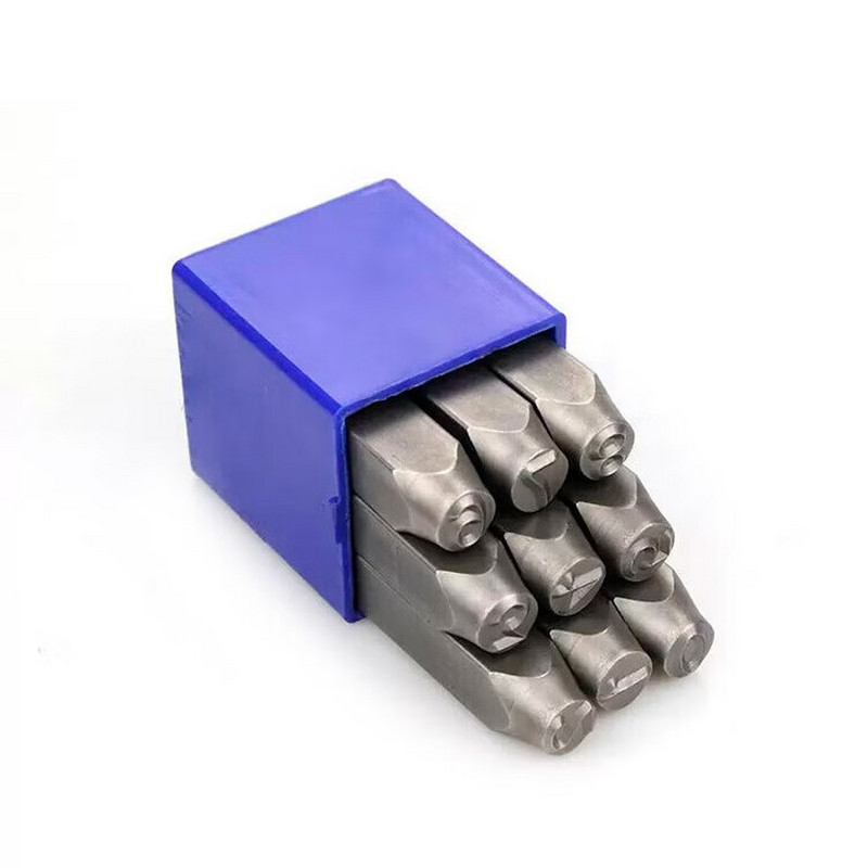 长城精工数字钢号码钢印0-9字模钢冲打字头标牌打号器工具2mm 428452