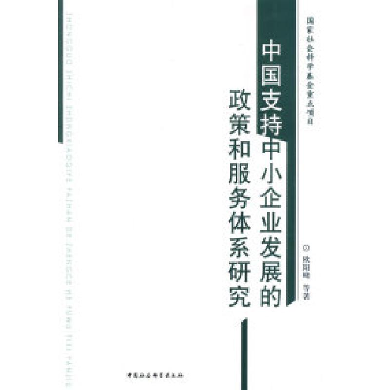 正版新书]中国支持中小企业发展的政策和服务体系研究欧阳峣9787高清大图