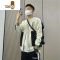 YANXU棒球领夹克男韩版休闲拼色潮流百搭帅气青年运动外套男士