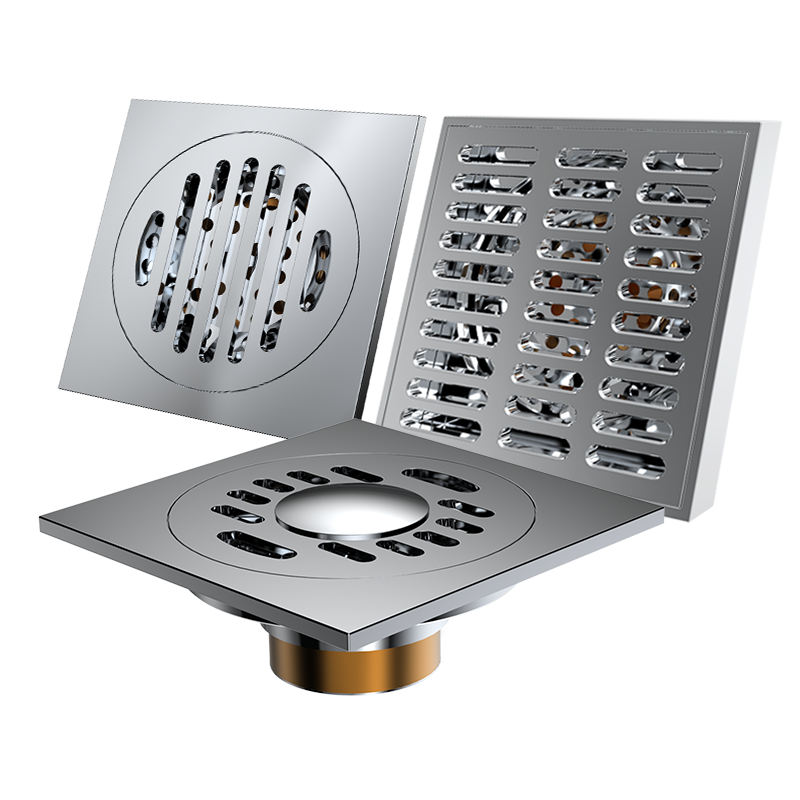 法恩莎(FAENZA)卫生间五金配件地漏防臭芯下水道防臭盖子防臭地漏盖加厚高清大图