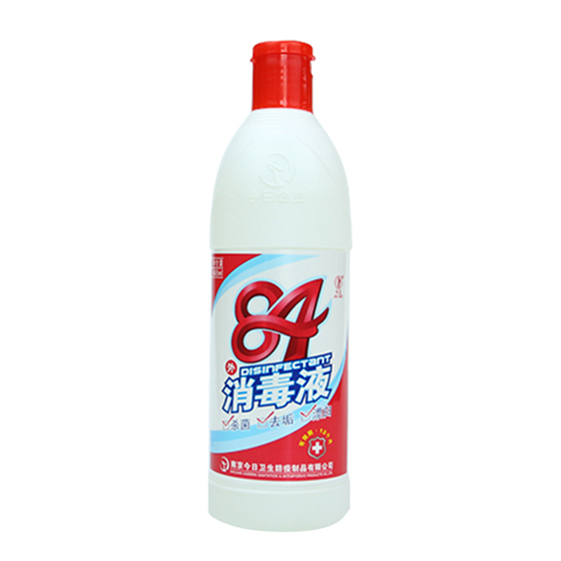 今卫84消毒液468ml*4瓶组合装消毒水家用实惠装消毒剂除臭除菌去垢漂白去霉