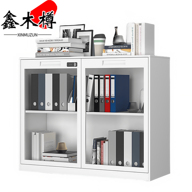 鑫木樽办公柜100*35*80cm台高清大图