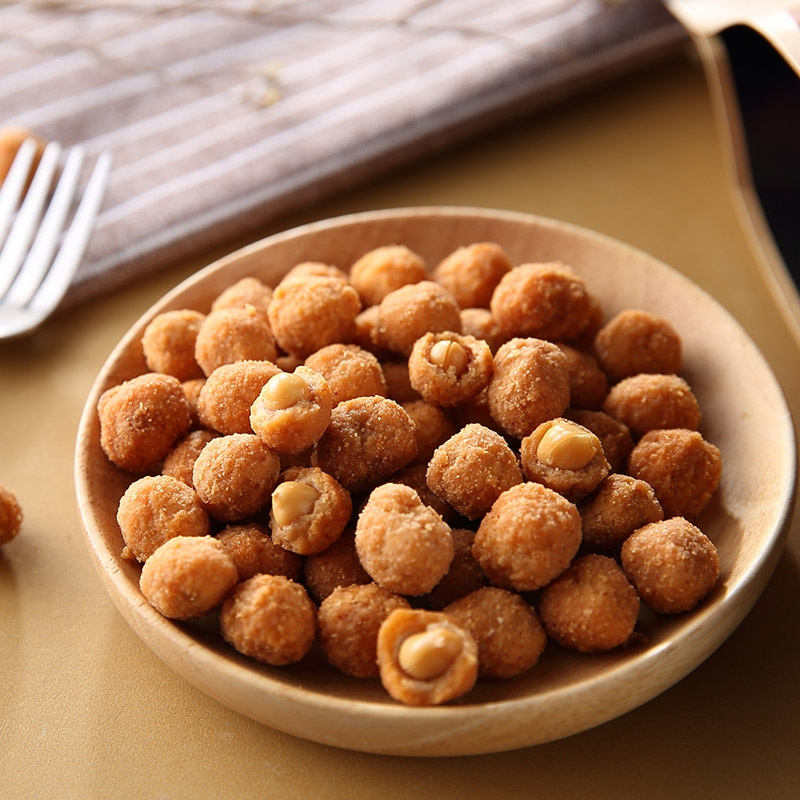 味滋源多味花生120g多味花生休闲零食鱼皮花生米奶香花生