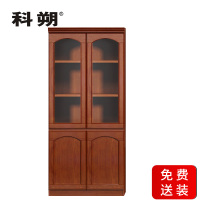 科朔 文件柜两门柜资料柜 办公文件柜 职员书柜 油漆办公柜KSHS48