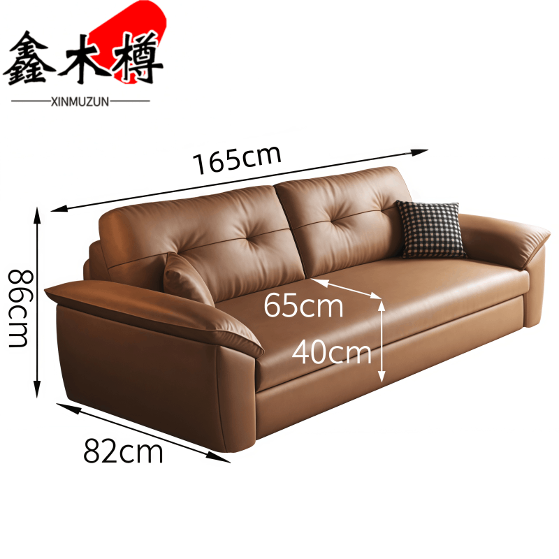 鑫木樽储物沙发床1.95m张图片