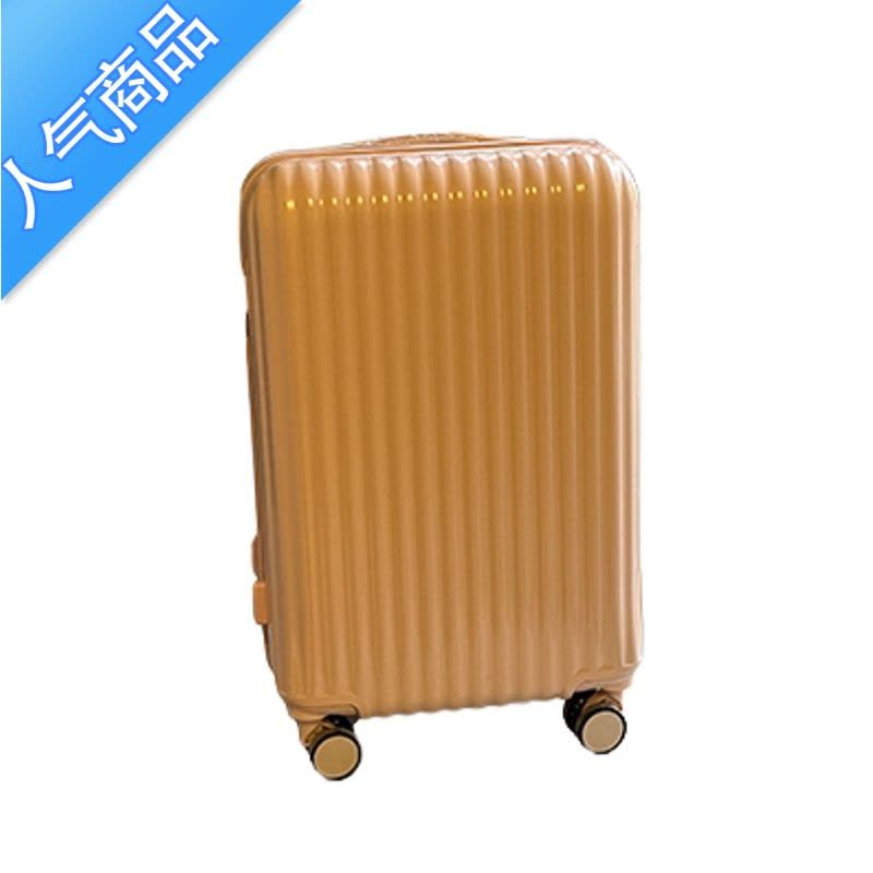 封后高颜值行李箱女学生小型轻便拉杆箱20寸万向轮耐用结实24旅行箱子图片