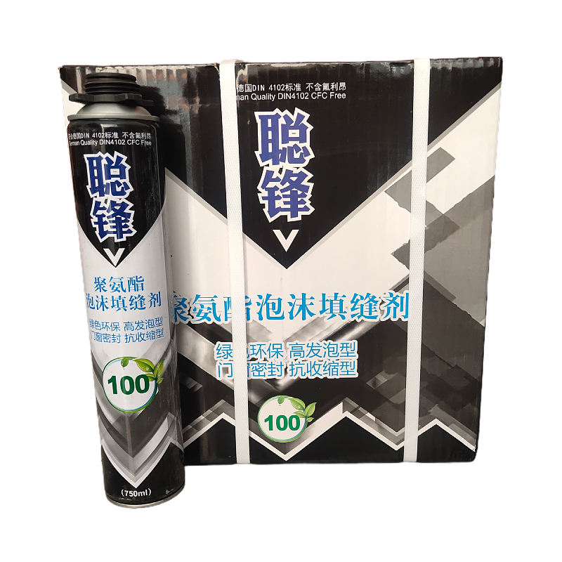 聪锋 聚氨酯泡沫胶填缝剂 门窗空调洞口填充密封膨胀发泡堵漏