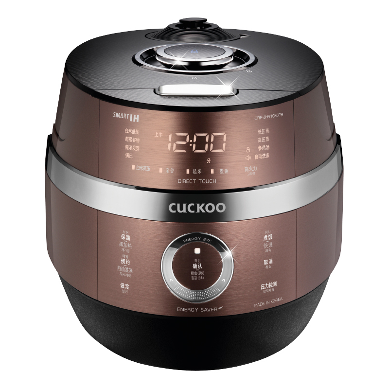 CUCKOO/福库 CRP-JHV1080FB韩国原装进口4.6升压力IH电饭煲2-10人