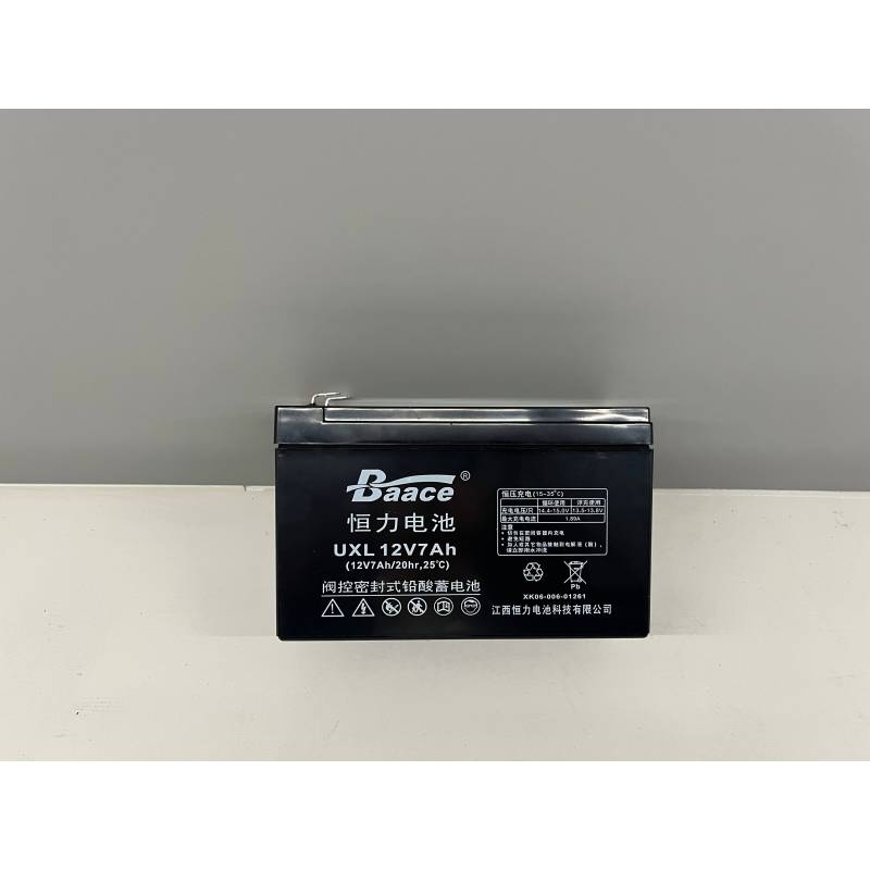 BAACE恒力铅酸蓄电池UXL12V7AH