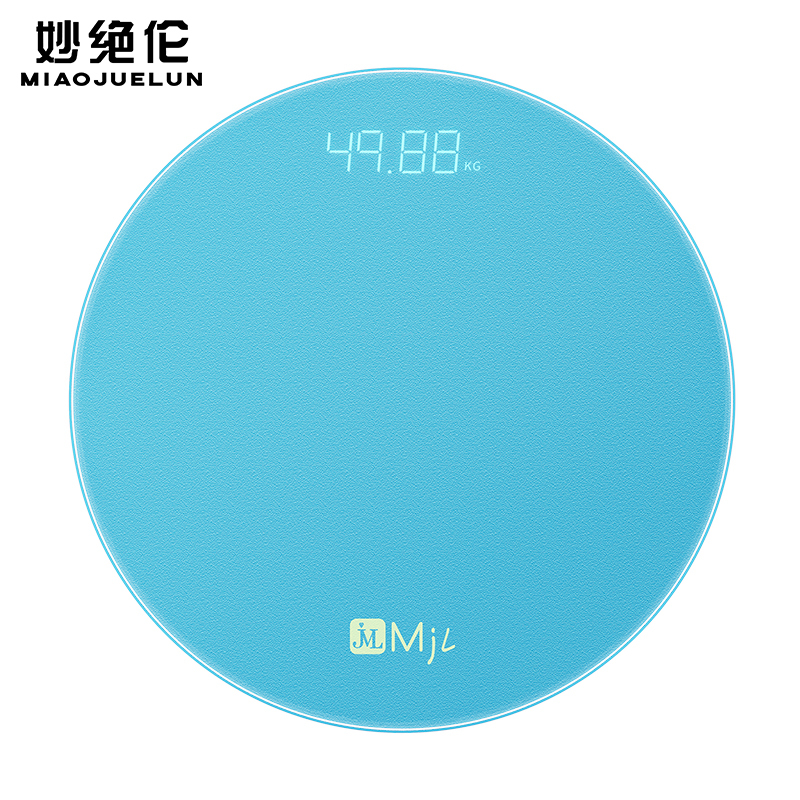 妙绝伦(MIAOJUELUN)电子体重秤体脂电子称家用精准人体小型充电款女生宿舍可爱