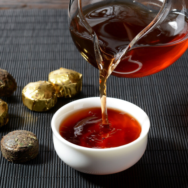 [首单试喝]云南普洱茶熟茶糯米香浓香型小沱茶原味生茶速冲茶叶 50克