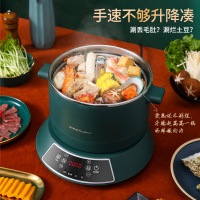 荣事达多功能电蒸锅蒸汽火锅3升容量家用海鲜桑拿火锅不锈钢蒸汽锅单层支持RHG-SJ30B
