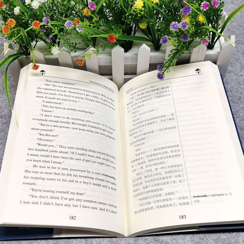 [正版]床头灯读物5000词英汉系列 夜色温柔 中英对照双语读物高清大图