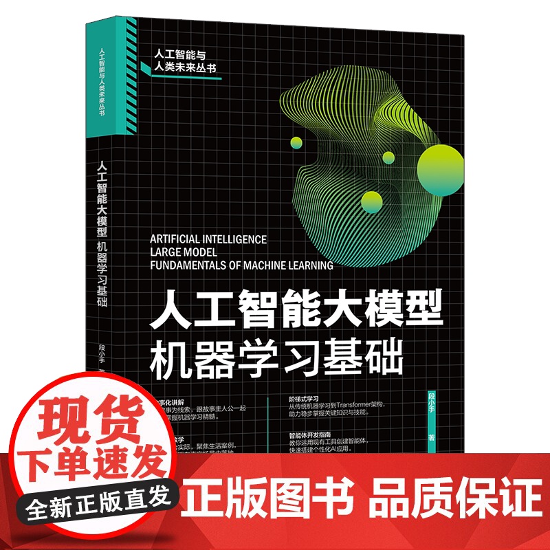 人工智能大模型 机器学习基础 段小手 北京大学出版社 9787301308189高清大图