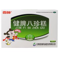 百神 健脾八珍糕 8.3g*20块 健脾益胃 老人小儿脾胃虚弱 消化不良 硬膏剂胃肠用药 正品保障 药房直发