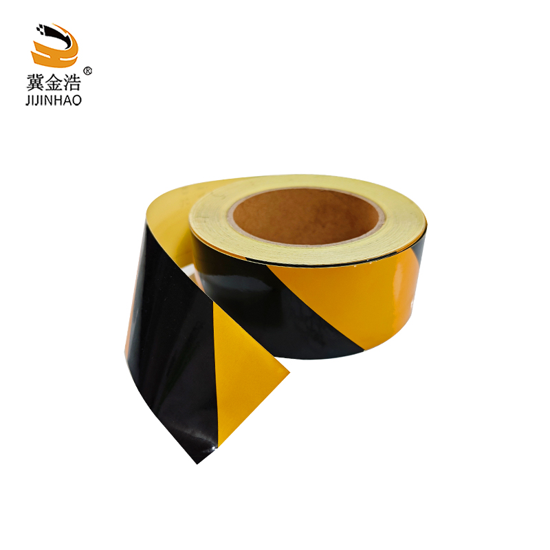 冀金浩 反光警示胶带 黄黑 10cm*25m 卷高清大图