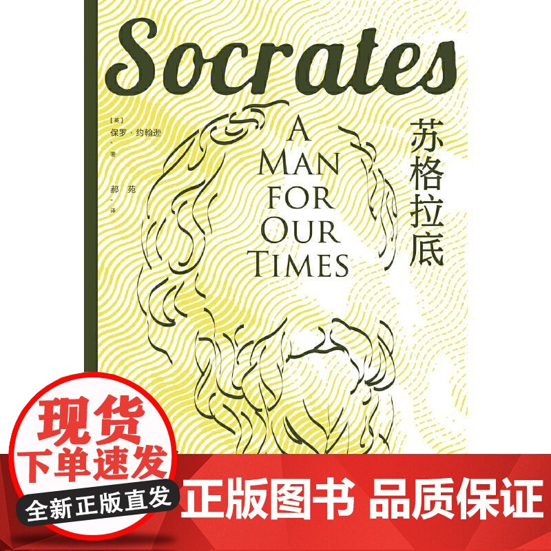苏格拉底 我们的同时代人为大众读者而作的苏格拉底传记短小精悍,荡气回肠 广西师范大学出版社高清大图
