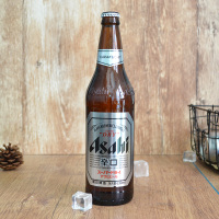 Asahi朝日啤酒超爽生 辛口11.2度 630ml*12瓶 整箱瓶装(新老包装随机)