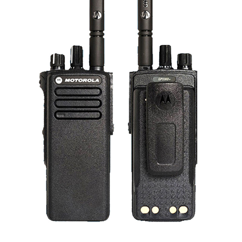 摩托罗拉(MOTOROLA)GP328D+U数字非防爆手持无线对讲机 倒地报警功能 IP68级防水防尘 一键紧急报警按键高清大图