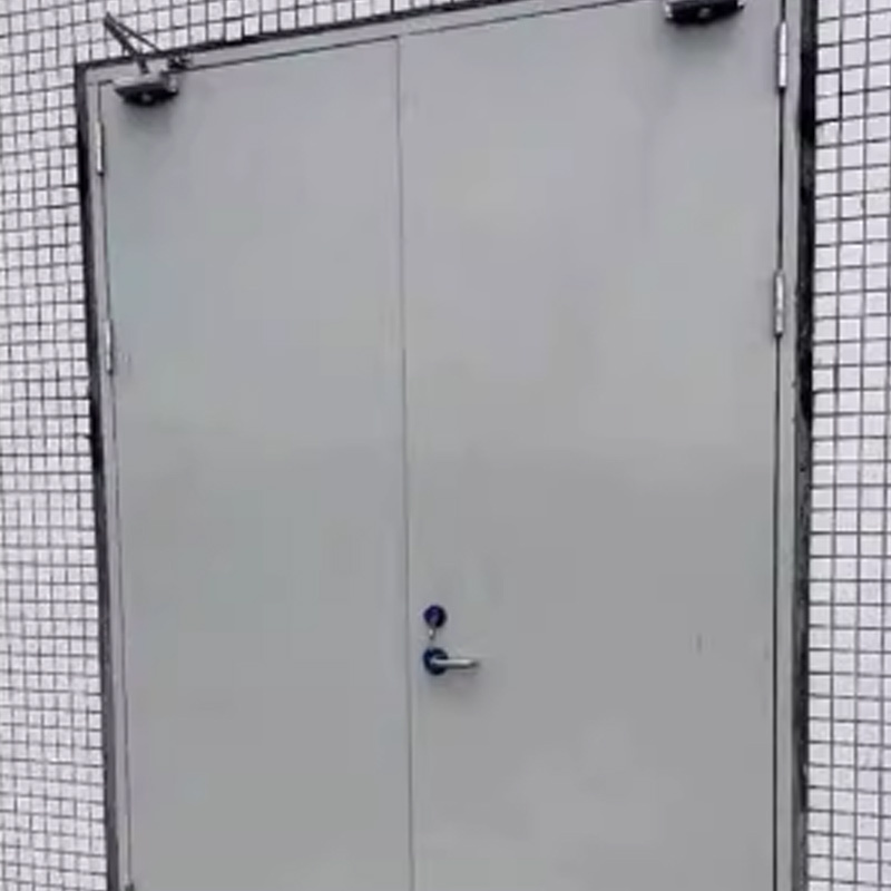 艾克心 双开防火门 门扇尺寸1120x2000mm 含门框 带配件 不含安装 定制(单位:扇)货期6天