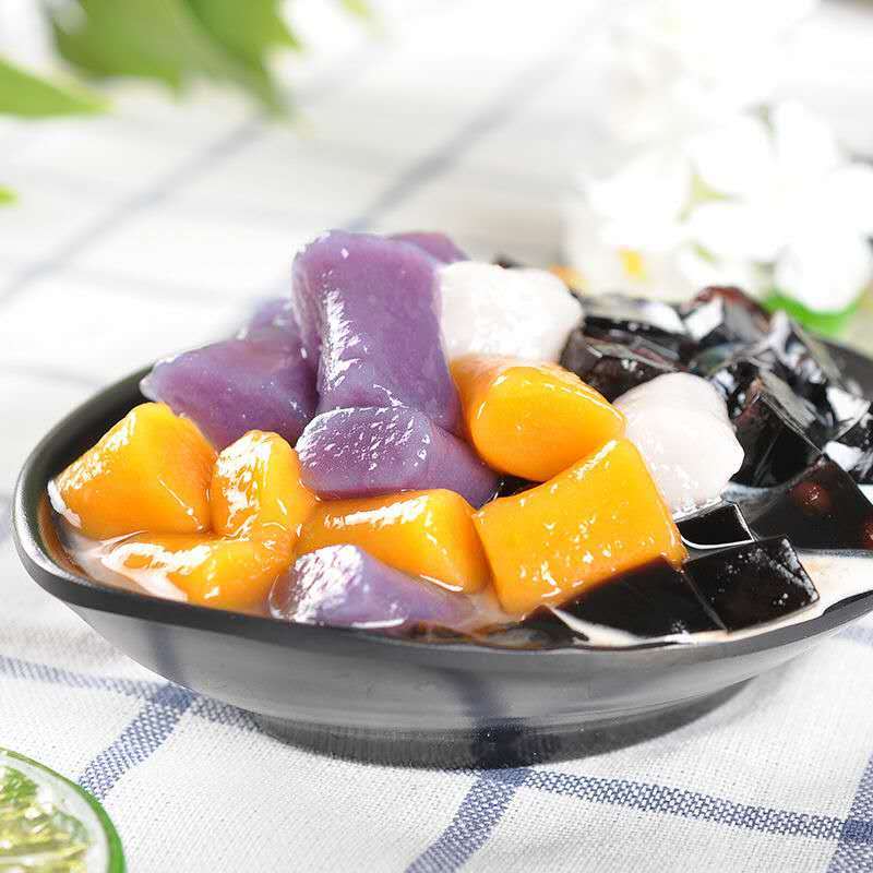 新良木薯淀粉木薯粉芋圆粉淀粉烧仙粉 阿达子芋圆甜品原料200g*3袋高清大图