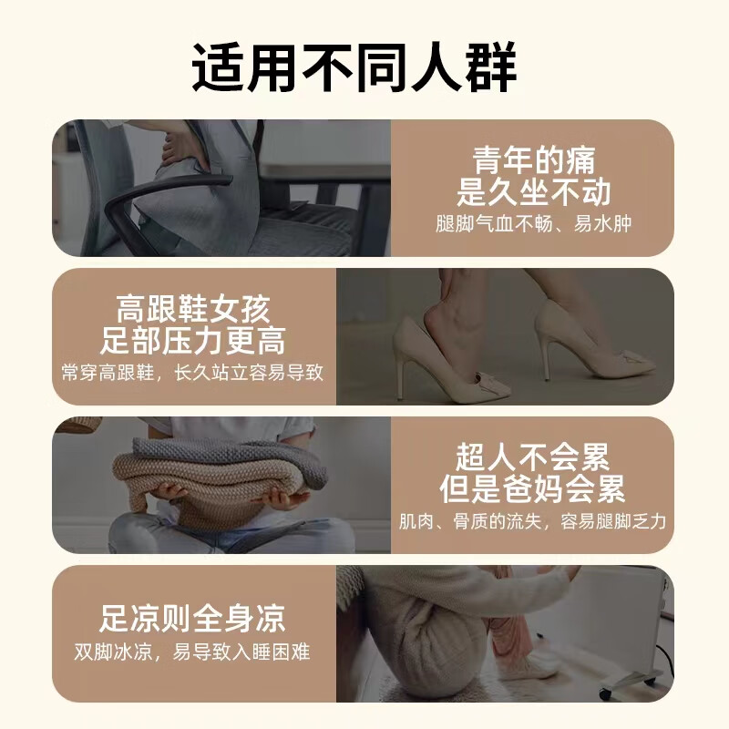 倍轻松(breo)Foot3足疗机按摩器 足底脚部腿部按摩器按摩仪 温感暖足暖脚神器 N990000336高清大图