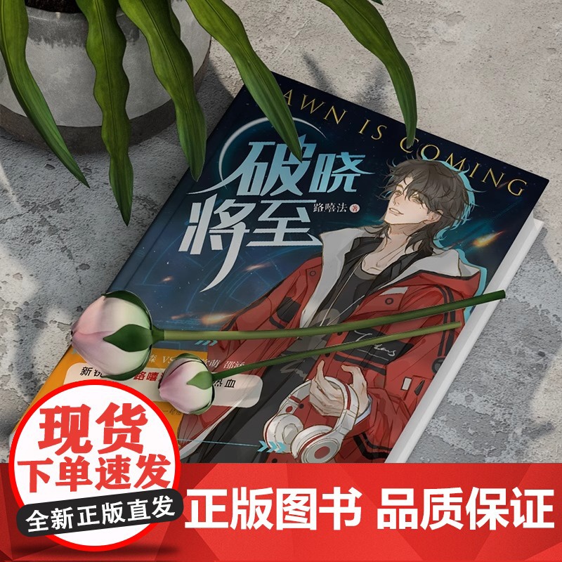 破晓将至 新锐作者路嘻法高人气口碑电竞人气之作 原名电子竞技存在一见钟情吗 都市竞技小说 原耽小说实体书 爻森邵涵高清大图