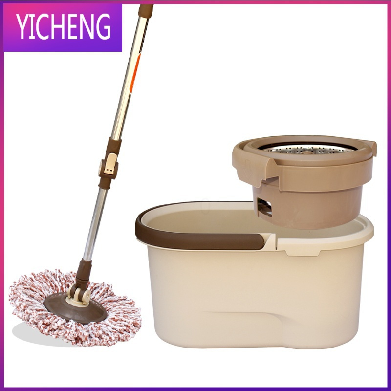 妙佳拖把免手洗地拖干湿两用瓷砖地不锈钢自动旋转墩布桶家用拖把