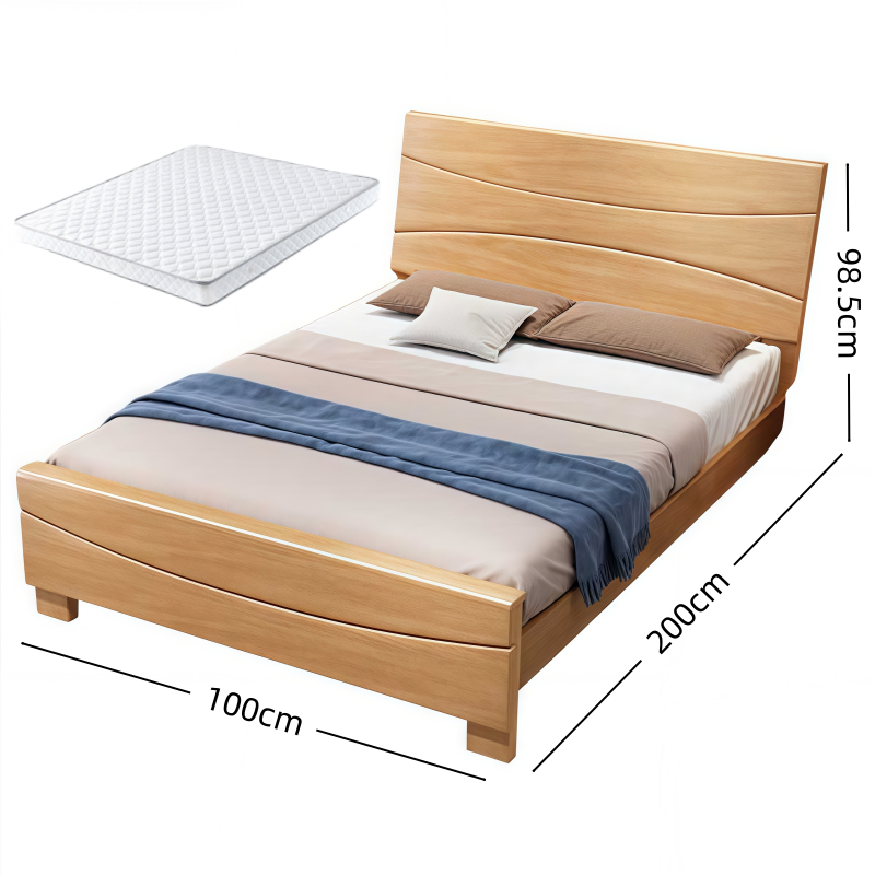 铭思沃床含床垫高清大图