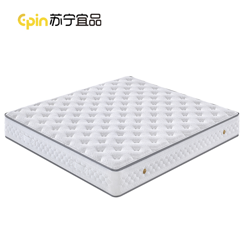 苏宁宜品 记忆棉乳胶床垫(升级款)SN102 比利时天然乳胶床垫双人五星级酒店弹簧席梦思家用正品