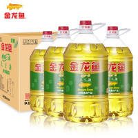 金龙鱼精炼一级大豆油非转基因食用油5L*4桶蛋糕烘焙炒菜色拉油豆油批发