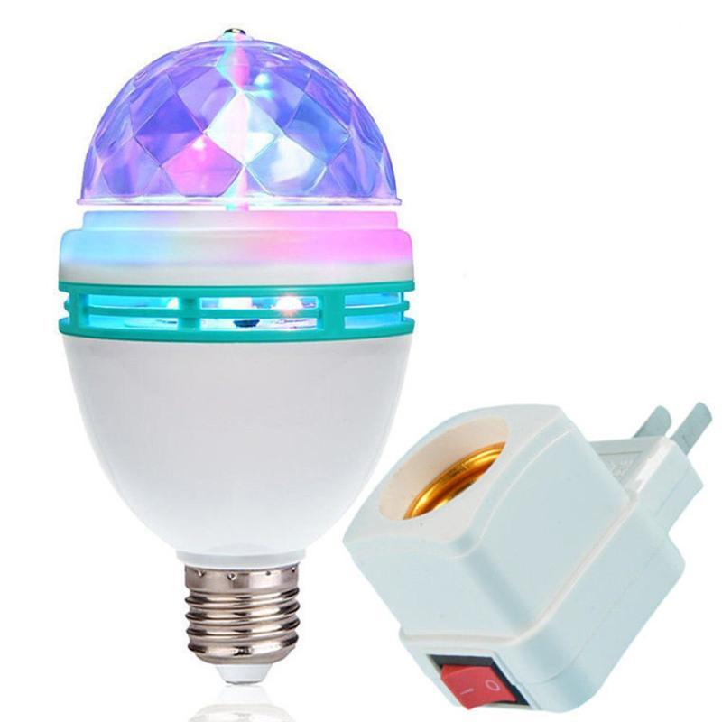 普通七彩旋转灯【不带灯座】