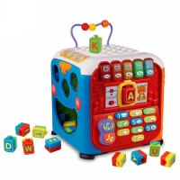 [苏宁自营]伟易达(Vtech) 学习智立方 游戏桌宝宝学习桌婴幼儿早教益智儿童玩具台